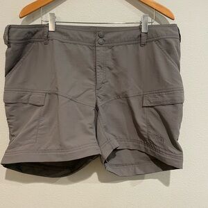 Women’s Gray North Face Shorts.  Size 18